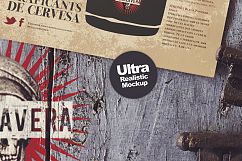 12 Vintage Poster Mockups [75% OFF] Product Image 14