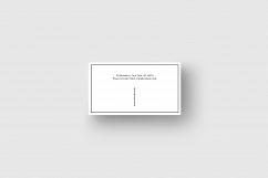 Business card template with monstera leaf &amp; tropical flowers Product Image 5
