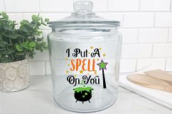 I Put a Spell on You SVG Cut File - Halloween SVG DXF EPS Product Image 3