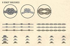 Sailor Mate&#039;s Rope Brush Collection Product Image 20