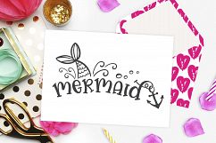 Mermaid SVG DXF PNG EPS Product Image 2