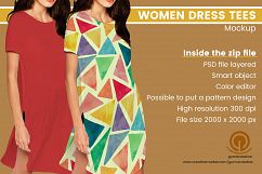 Women Dress Tees Mockup Product Image 4