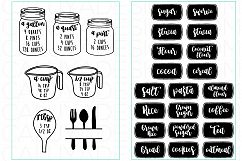 Happy Kitchen SVG Cut File Bundle Product Image 5