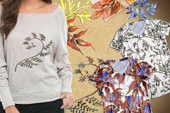 Watercolor autumn leaves png Product Image 4