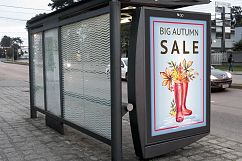 Rainy autumn. Umbrellas, rain boots Product Image 5