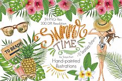 Summer Time Hand-painted Collection Product Image 1