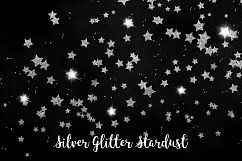 Silver Glitter Stardust, Transparent PNG Product Image 3