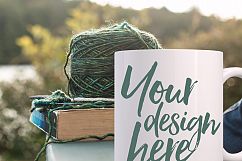 Autumn mug mock-up bundle - 8 jpeg mockups Product Image 9