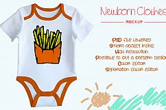 Newborn clothes Mockup Product Image 4