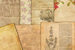 Vintage Digital Paper Product Image 2