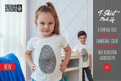 Kids T-Shirt Mock-Up Vol.4 2017 Product Image 1