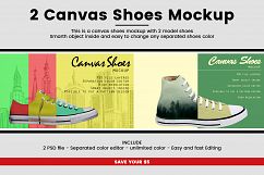 2 Canvas Shoes Mockup Product Image 3