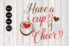 Have a cup of cheer CHRISTMAS SVG File for Cricut Bundle Product Image 2