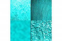 Turquoise Textures Digital Paper Product Image 3