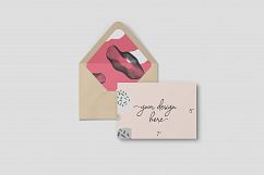 5x7 inch Postcard and Envelope Mock-Ups Product Image 7