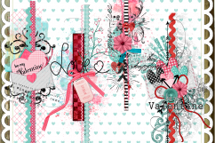 Love Is In The Air 135 Elements/Clipart  Product Image 2