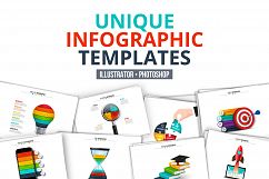 UNIQUE infographic templates Product Image 1