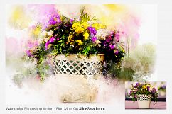 Watercolor Photoshop Action Product Image 7
