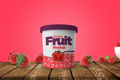 Ice Cream Cup Mockup Product Image 6