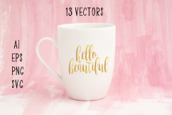 SP Vinyl Hello Beautiful Sublimation Bundle Product Image 3