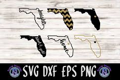 Central Florida States Set of 6 Bundle | SVG DXF EPS PNG Product Image 1