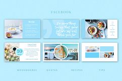 Blue | Facebook post templates pack Product Image 3