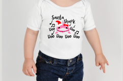 Christmas Shark SVG Santa Shark Doo Doo Doo Girl and Boy! Product Image 3