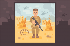 Military service illustrations Product Image 2