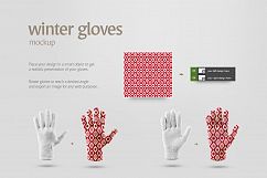 Winter Gloves Mockup Product Image 6