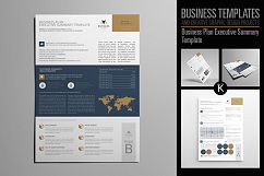 Business Plan Executive Summary Template Product Image 1