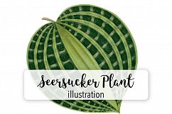 Leaves - Vintage Seersucker Plant Product Image 1