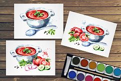 Gazpacho. Watercolor collection Product Image 3