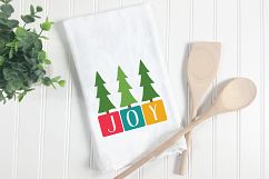 Joy SVG - Christmas SVG Cut File - DXF PNG EPS JPG PDF AI Product Image 2