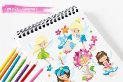 Fairies graphics and illustrations Product Image 3
