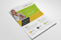 Pet Care Clinic Flyer Template Product Image 3