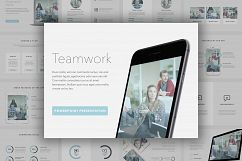 Teamwork PowerPoint Template Product Image 1