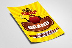 Cafe Delight Coffee Flyer Template Product Image 2