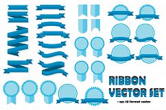 ribbon vector templates set Product Image 1