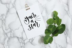 Quotes+Lettering Mockup Bundle Product Image 5