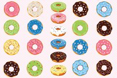 Donuts clipart, Donuts graphics Product Image 1