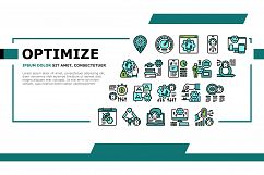 Optimize Operations Landing Header Vector Product Image 1