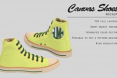 Canvas shoes Mockup Product Image 8