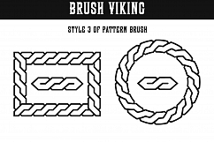 Pattern Brush Viking braid Illustrator Product Image 3