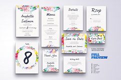 Floral Wedding Invitation Bundle Product Image 13