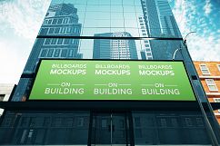 Billboards Mockup on Building Vol.2 Product Image 9