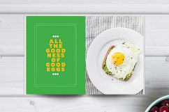Eat Good Food Cookbook Template Product Image 10
