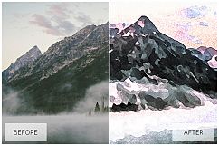 Lovely Watercolor Effect | Photoshop Actions Product Image 27