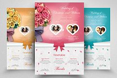 Floral Wedding Invitation Postcard Product Image 1