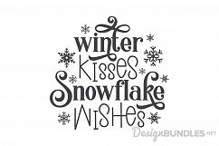 Winter kisses snowflake wishes Product Image 1