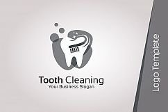 Dental Logo Template - Tooth Cleaning Product Image 5